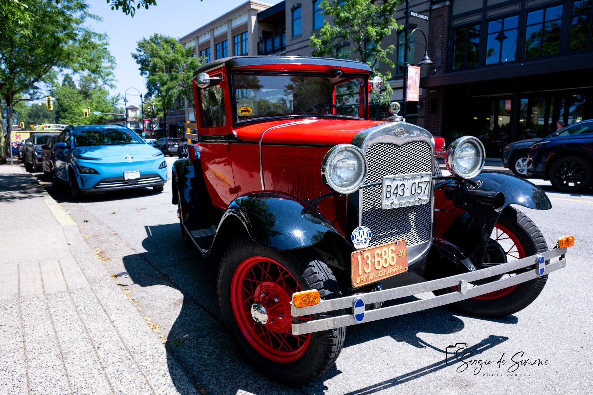 Old town of Fort Langley, Canada
