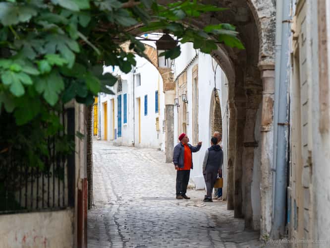 Old Town Streets of Tunis