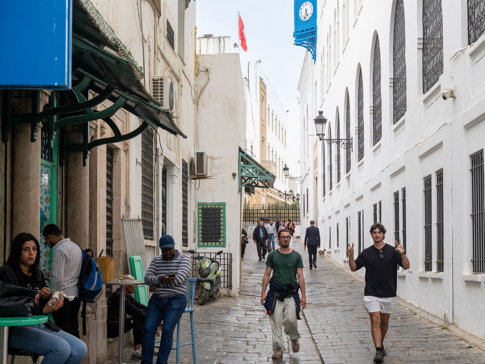 Old Town Streets of Tunis, Tunisia