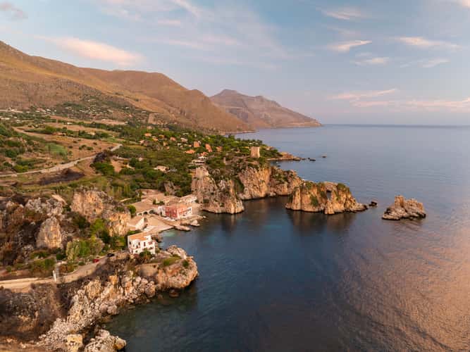 Old Tuna Fishing establishment, Scopello,  Sciliy