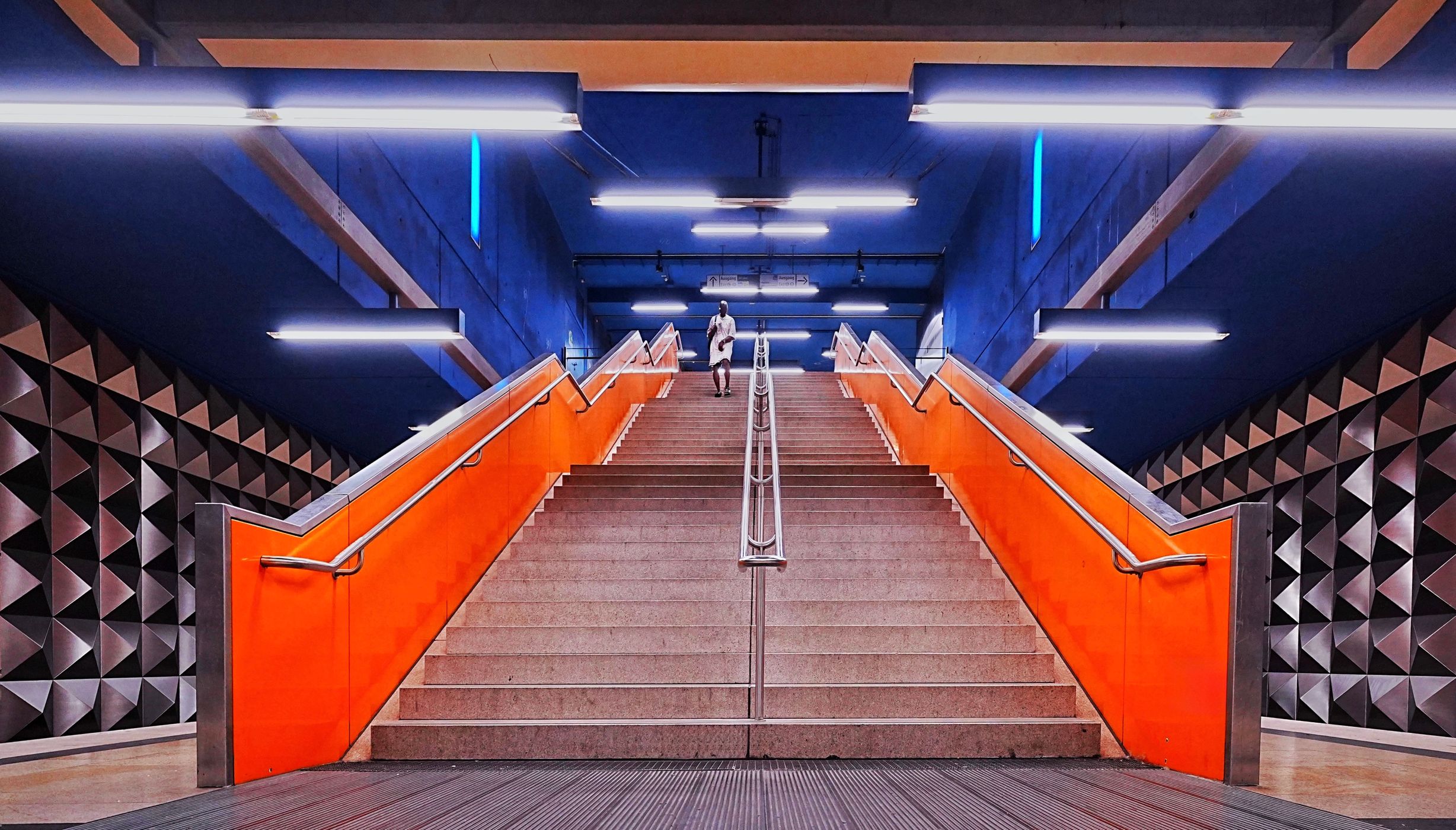 Olympia-Einkaufszentrum Station, Munich, Germany