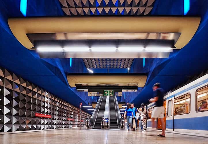 Olympia-Einkaufszentrum Station, Munich