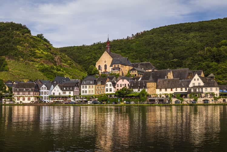 Panorama of Beilstein at Moselle