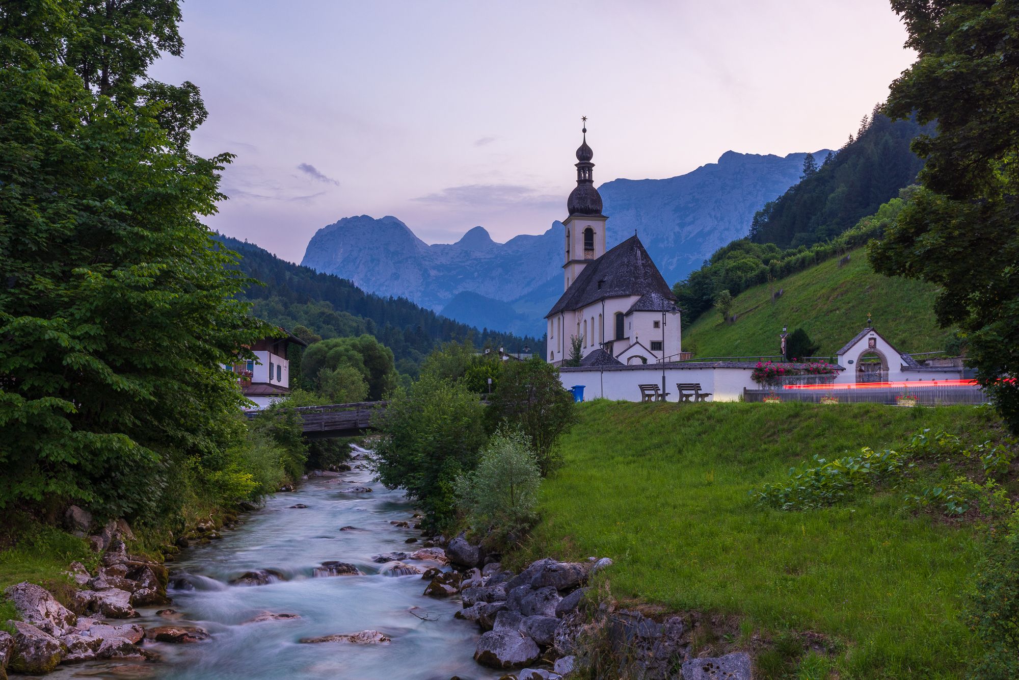 Parish Church of St. Sebastian, Ramsau, Germany