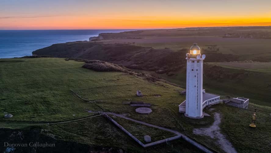 Phare d' Antifer Lighthouse, Etretat