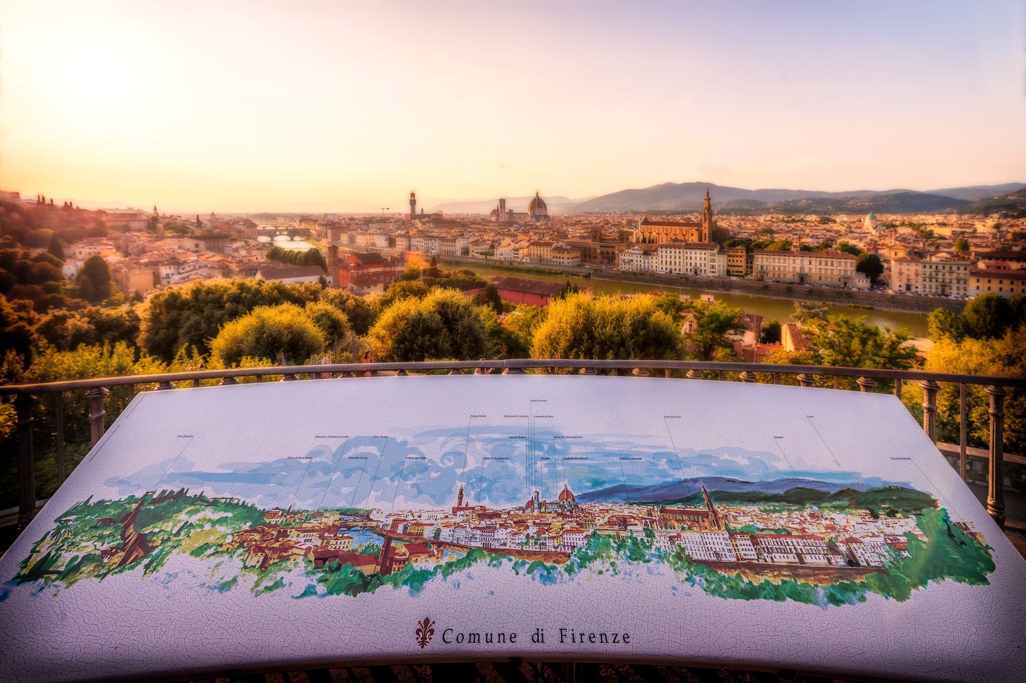 Piazzale Michelangelo, Florence, Italy