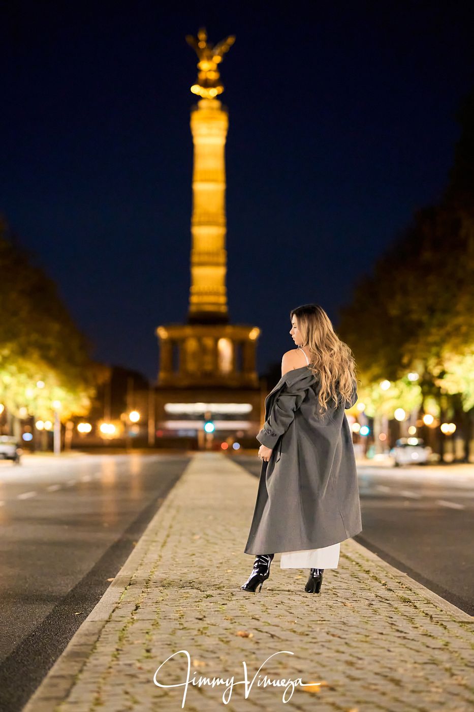 Portraits Spot with the Victory Column in the background, Germany