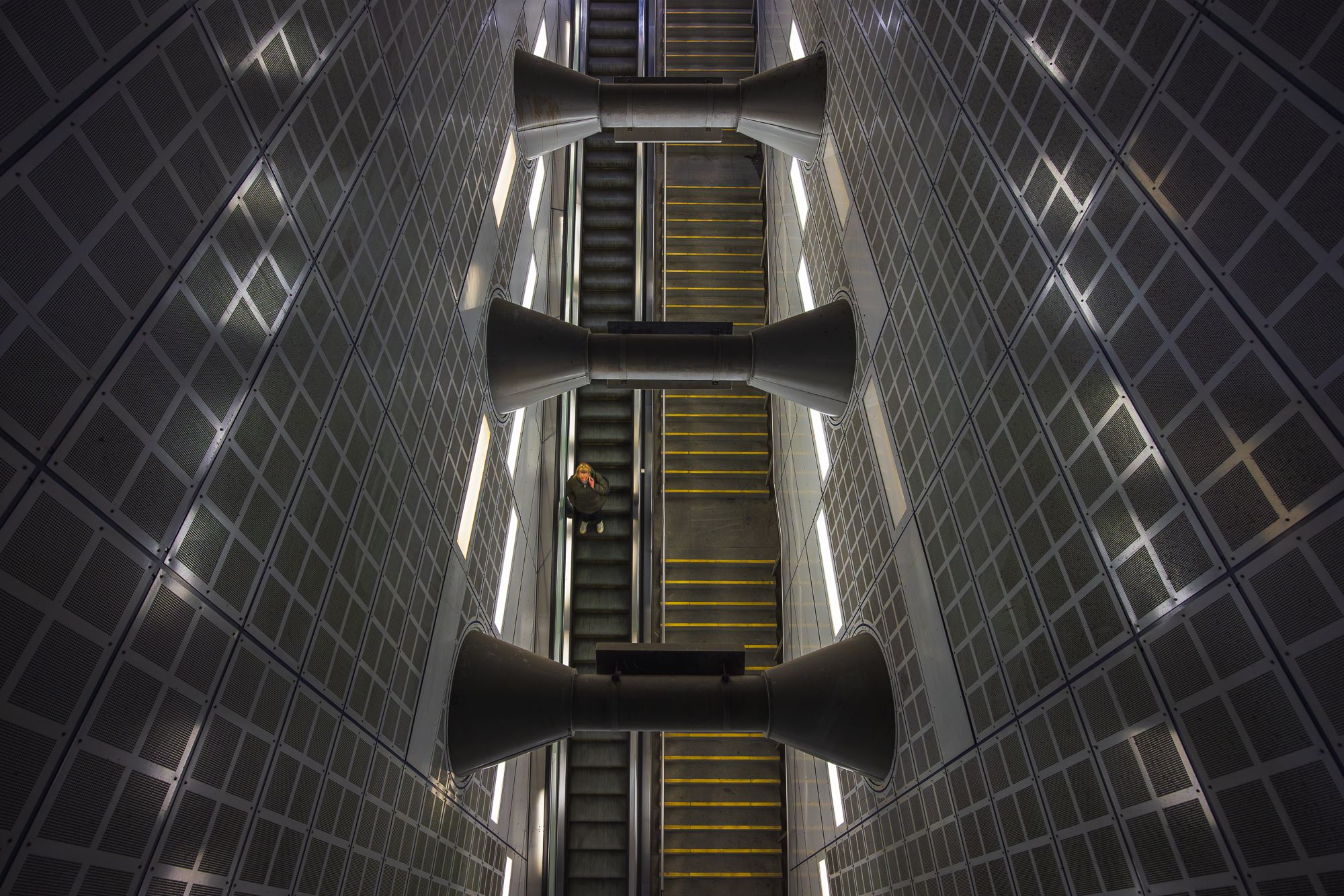 Rathaus subway station, Cologne, Germany