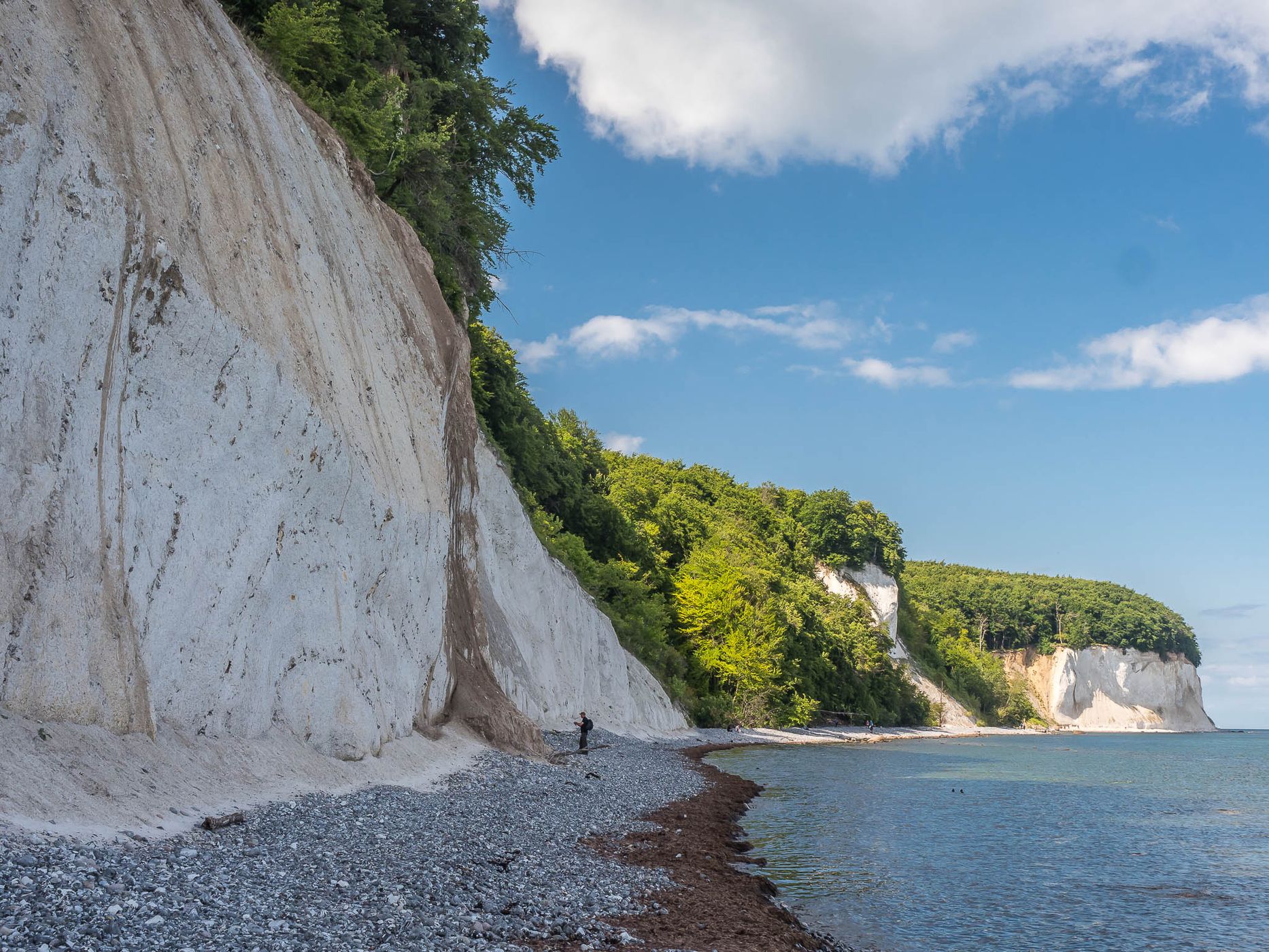 Raw Chalk Coast, Sassnitz, Germany