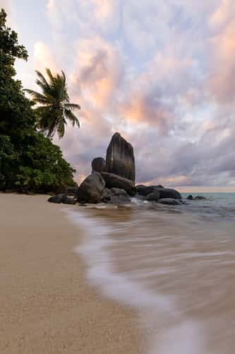 Relax Beach on Mahé, Seychelles