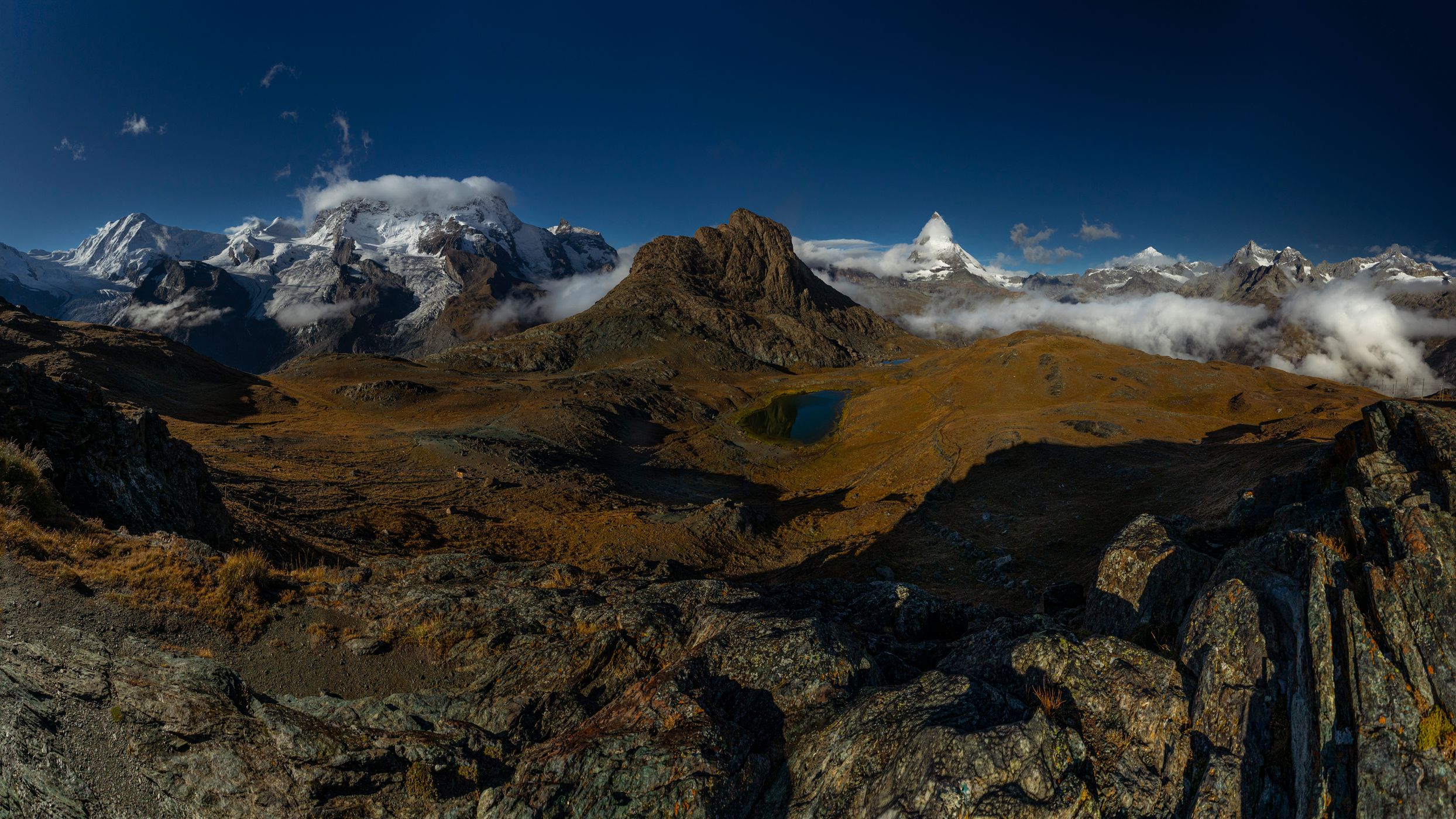 Riffelsee and Matterhorn view, Switzerland