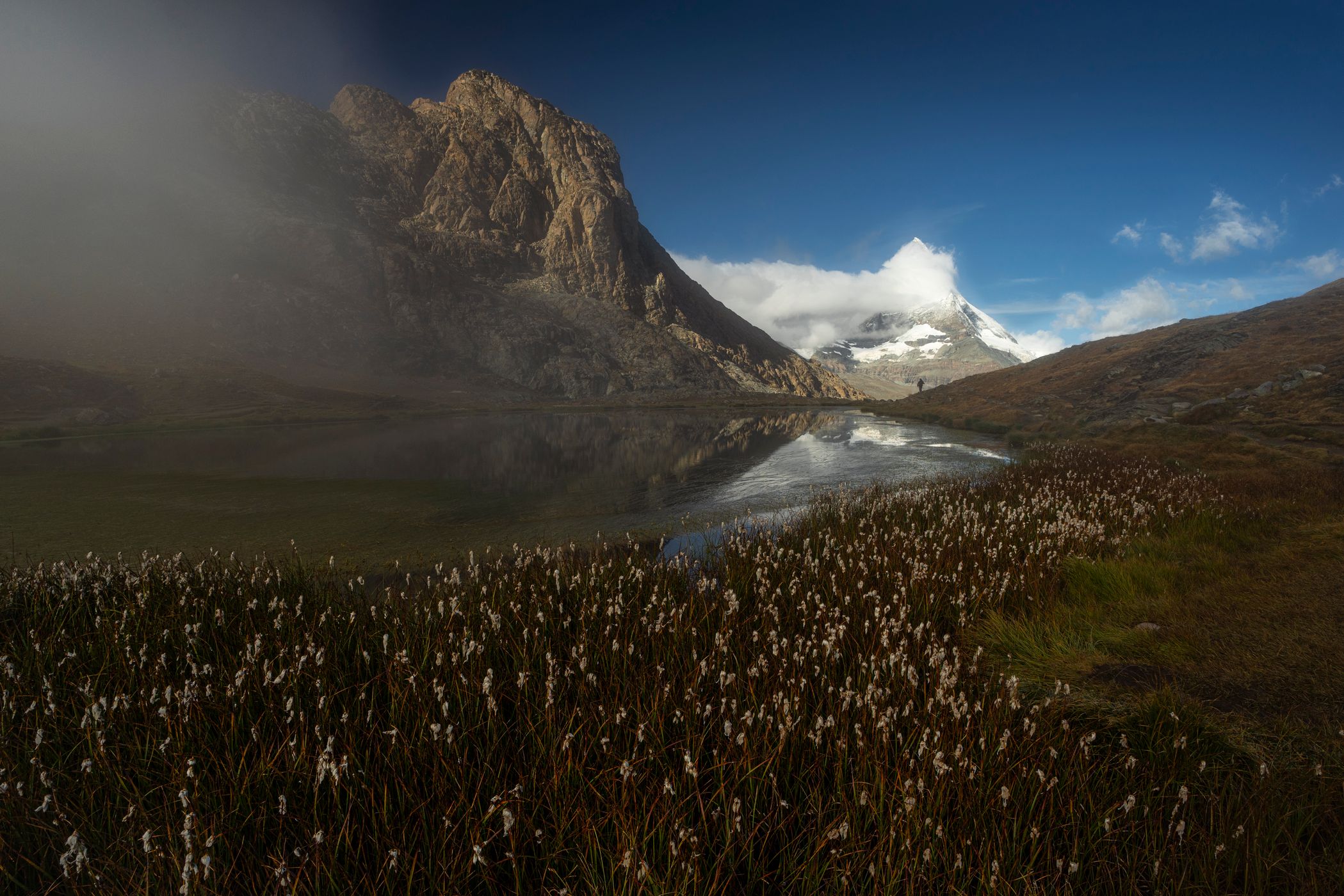 Riffelsee with Matterhorn reflection, Switzerland