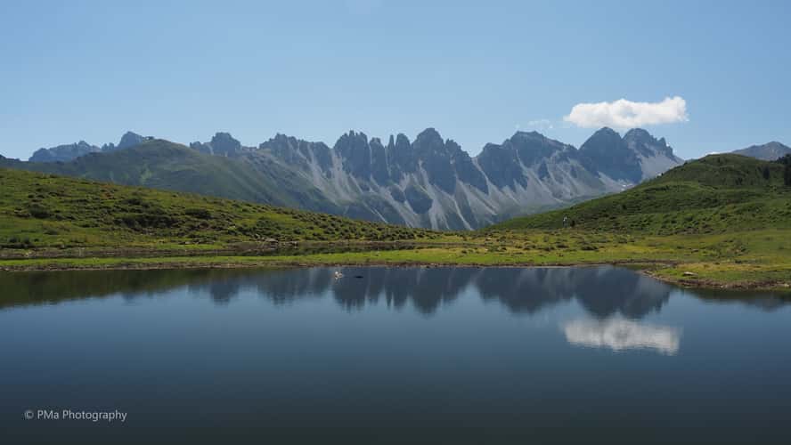 Salfeinersee Lake, Austrian Alps