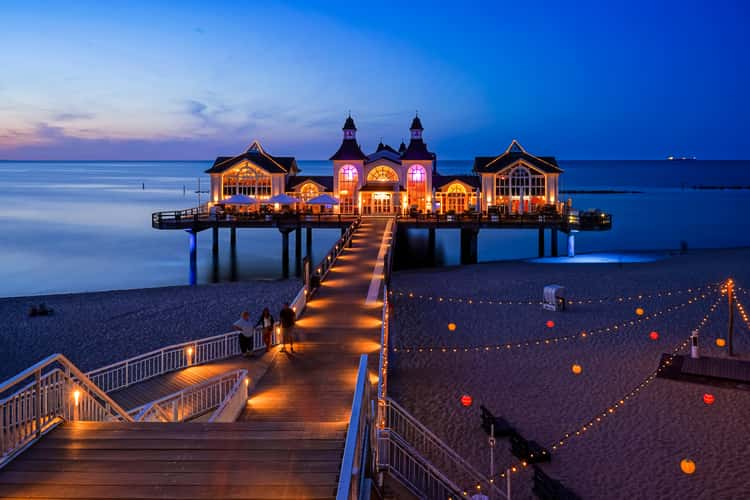 Sellin Pier View from above