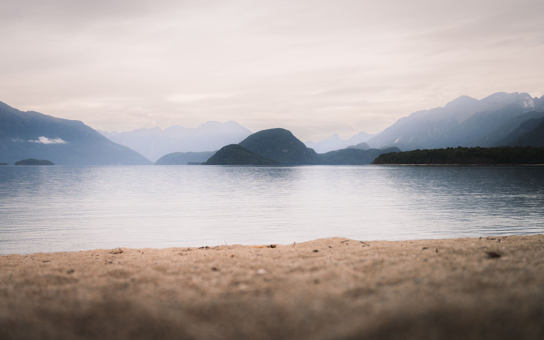 Shallow Bay Kepler Track, New Zealand