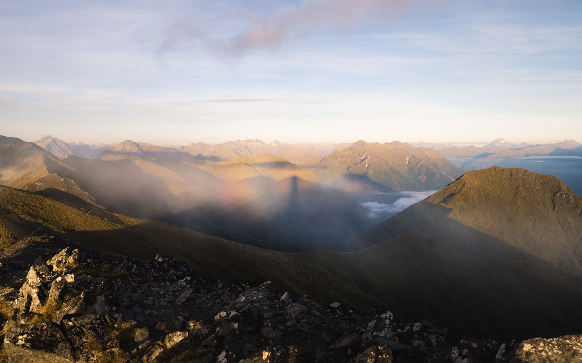 Spot behind the Peak, Kepler Track, Fiordland National Park, New Zealand