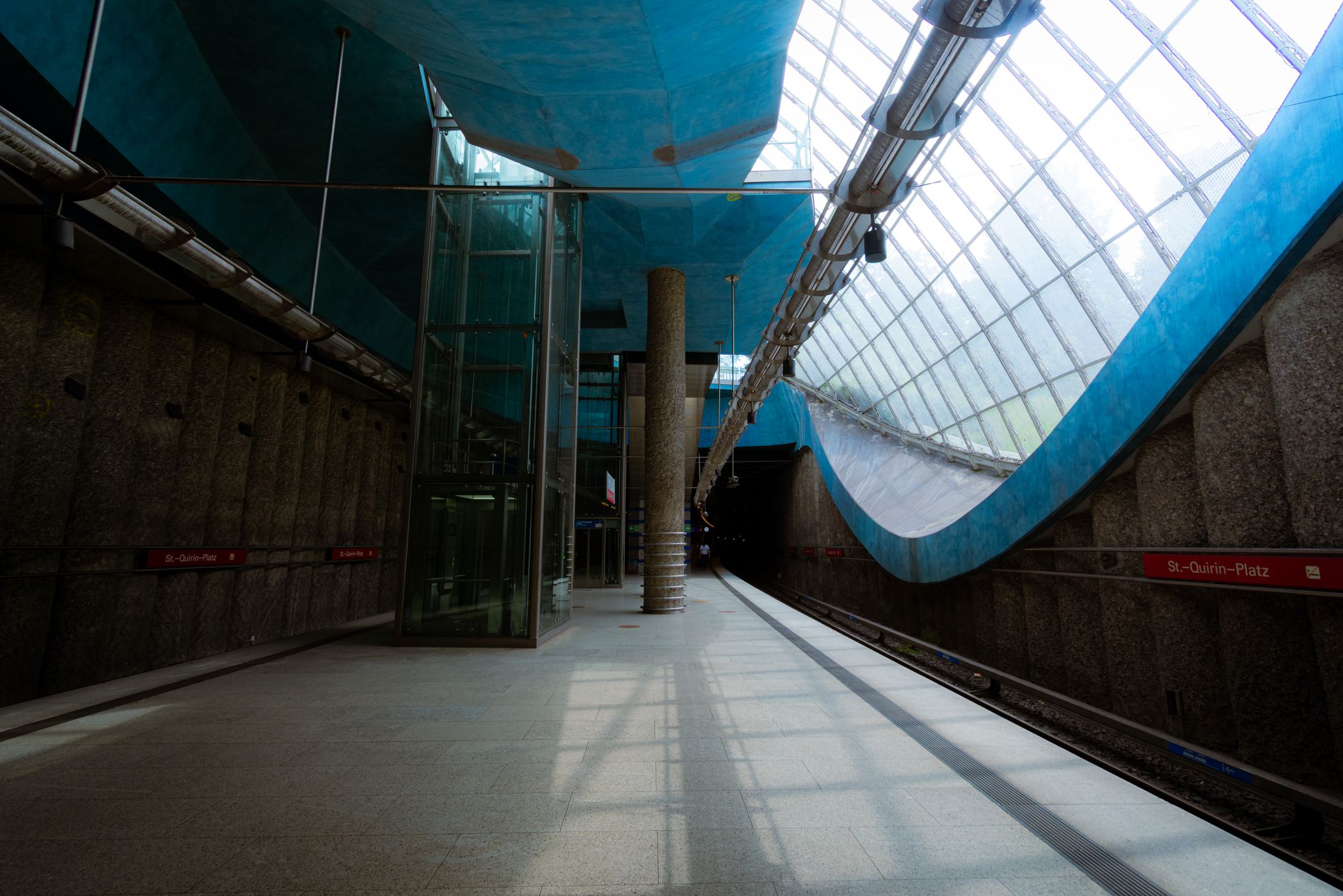 St.-Quirin-Platz (Underground Station), Munich, Germany