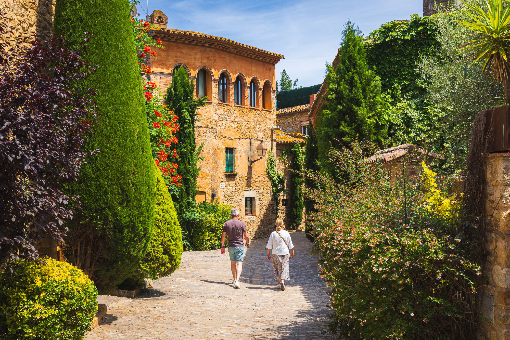 Street in Peratallada, Spain
