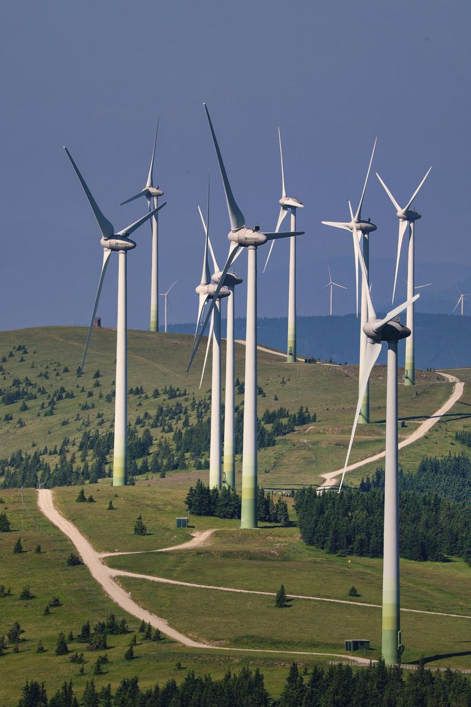 Stuhleck and Windpark Pretul, Austria
