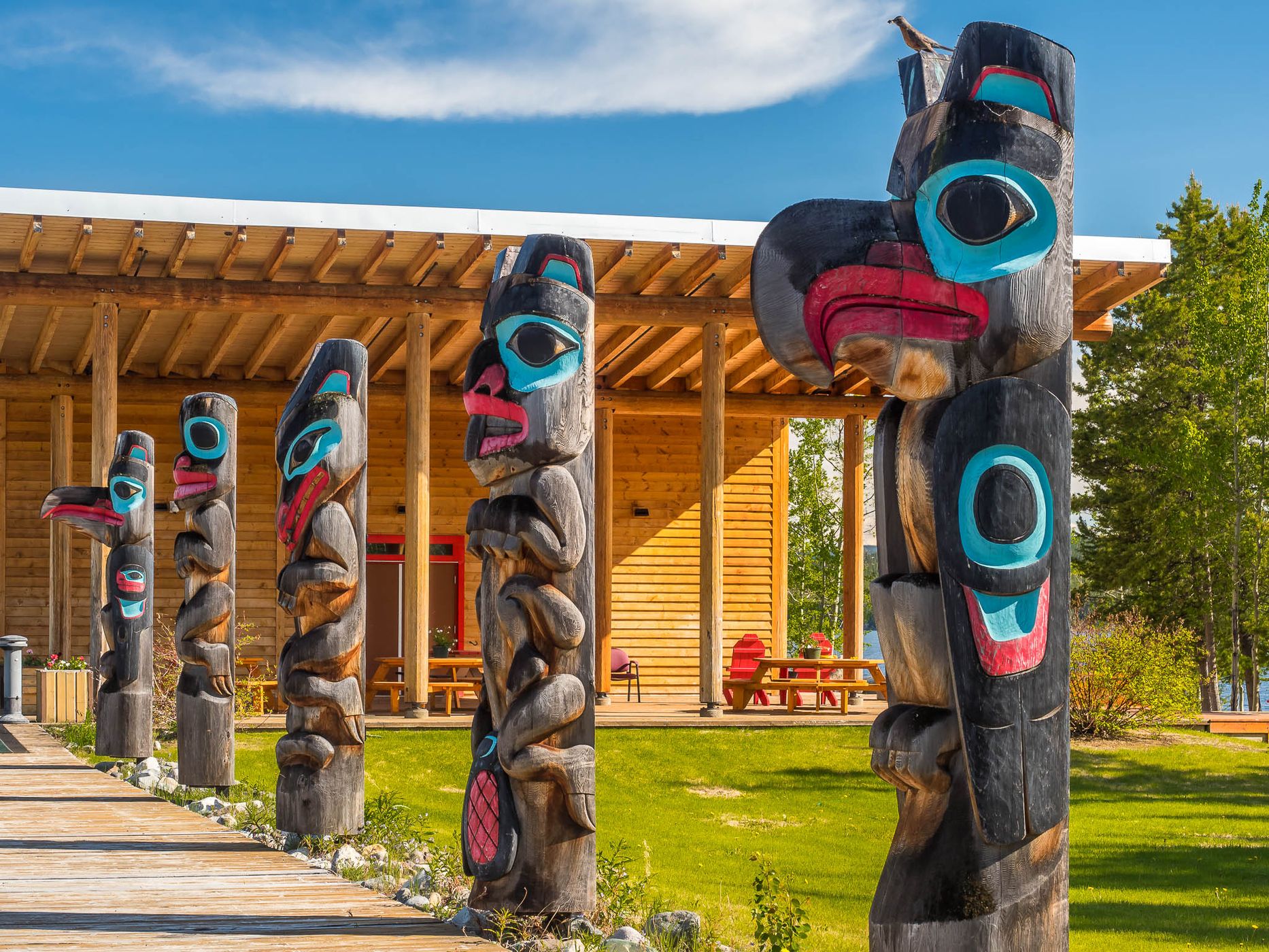 Teslin Tlingit Heritage Centre, Canada