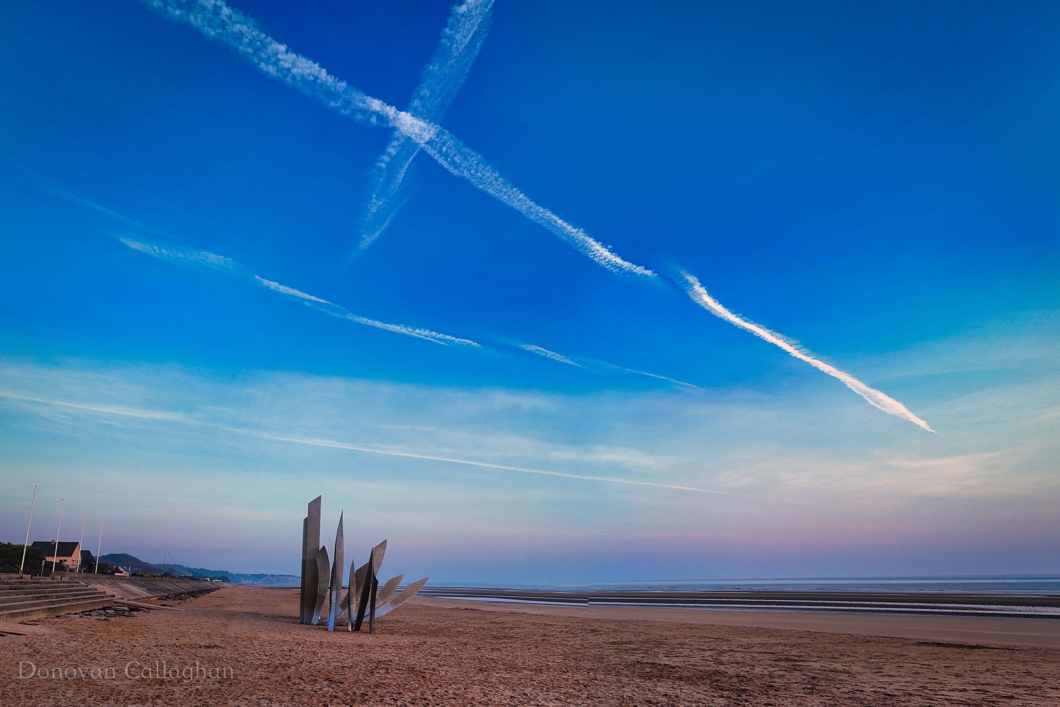 The Braves Sculpture, Omaha Beach, France