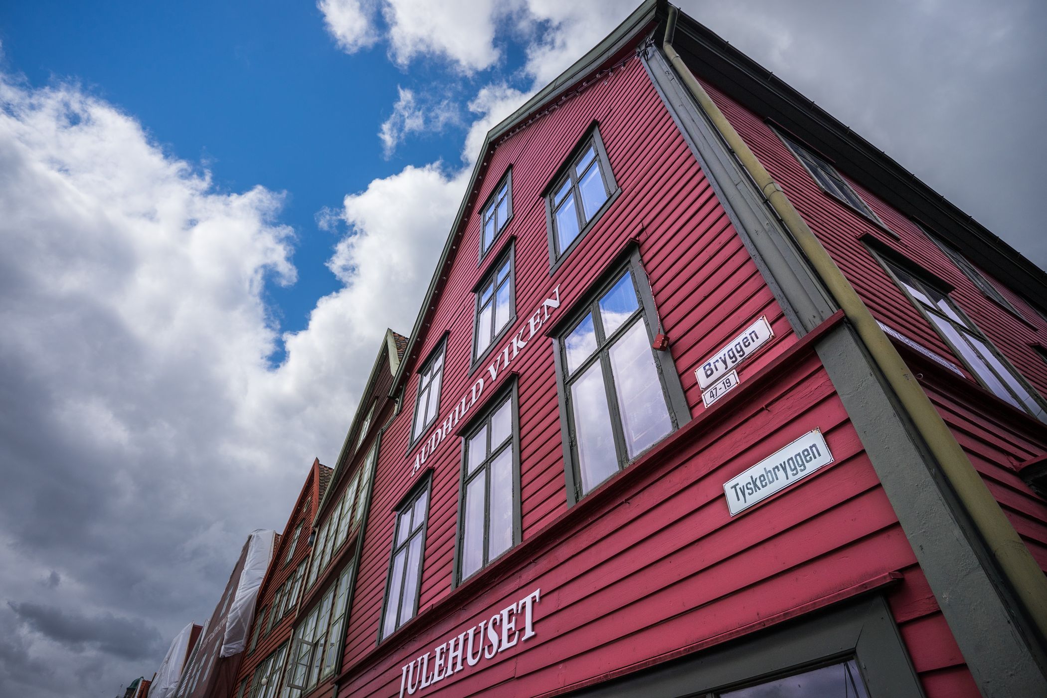 The District Bryggen in Bergen, Norway
