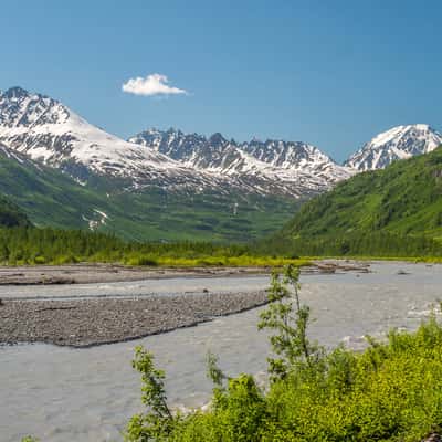 Tsina River off Richardson Highway, USA