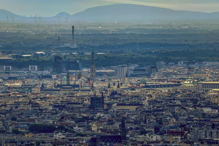 Vienna from above