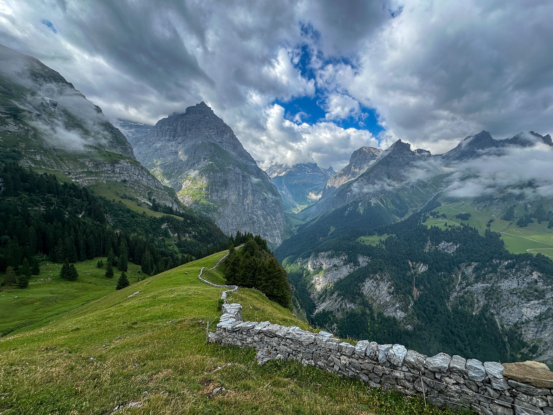 View on Tödi, Switzerland