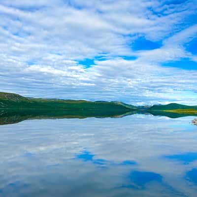 View over Alanen Kilpisjärvi, Finland