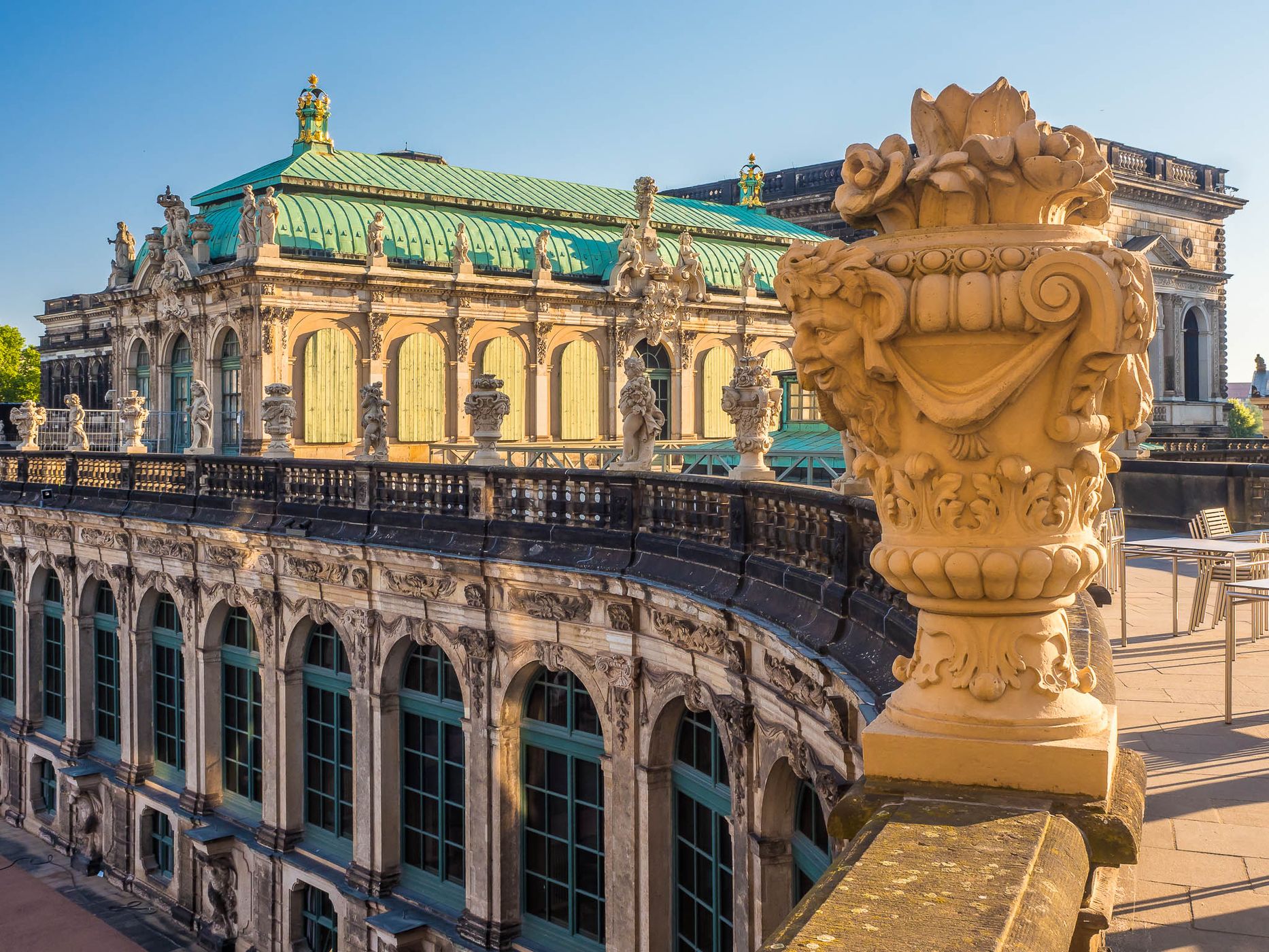 Viewing Gallery of the Zwinger Palace, Germany
