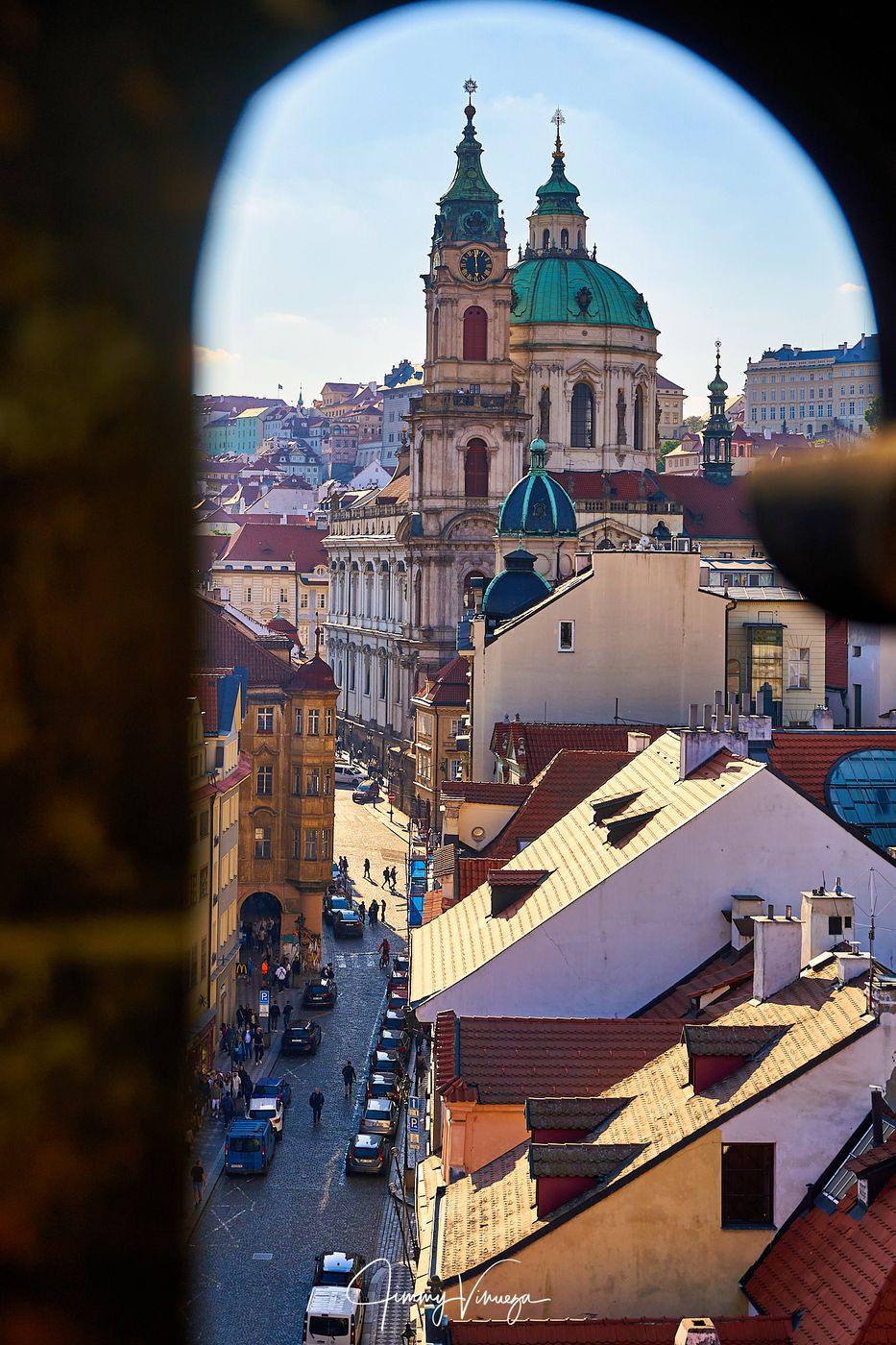 Views from Lesser Town Bridge Tower, Czech Republic