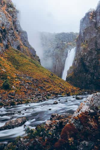 Vøringsfossen Canyon