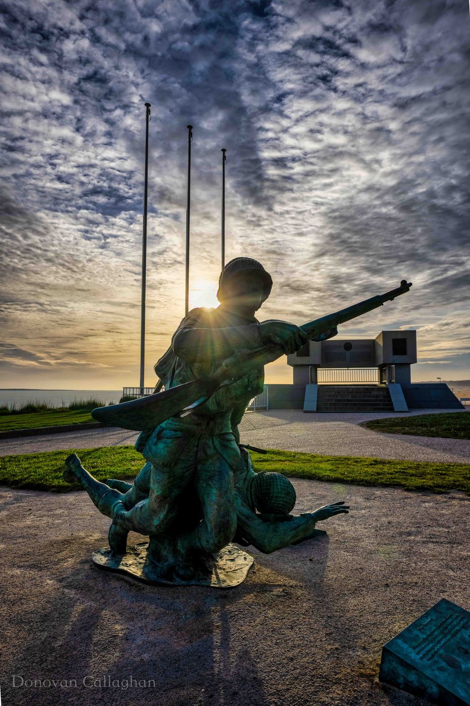 War Memorial Omaha Beach, France