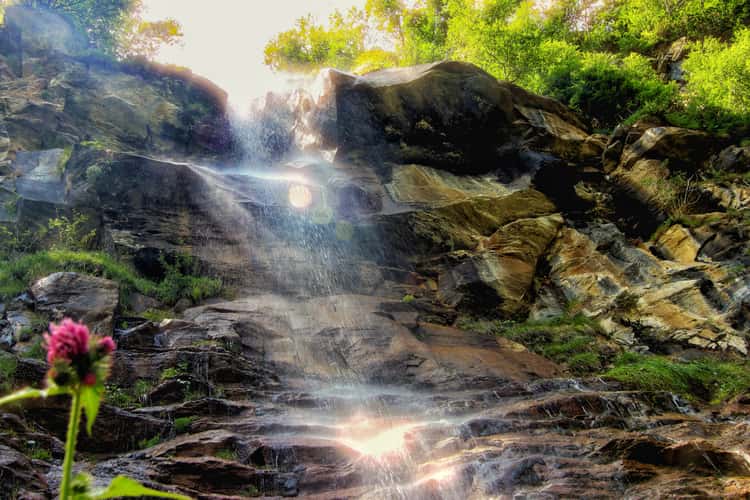 Wasserfall im Käfertal