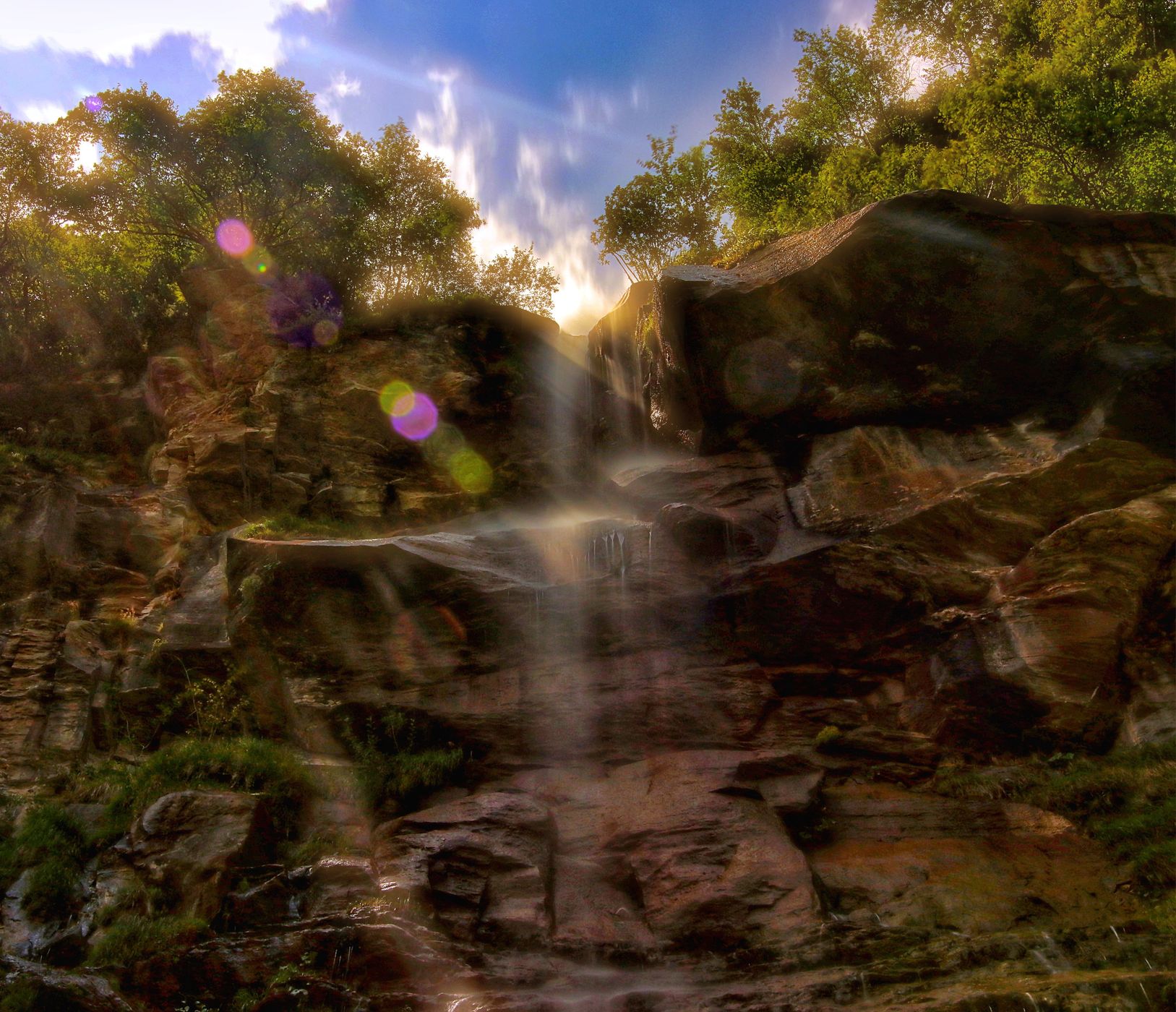 Wasserfall im Käfertal, Austria