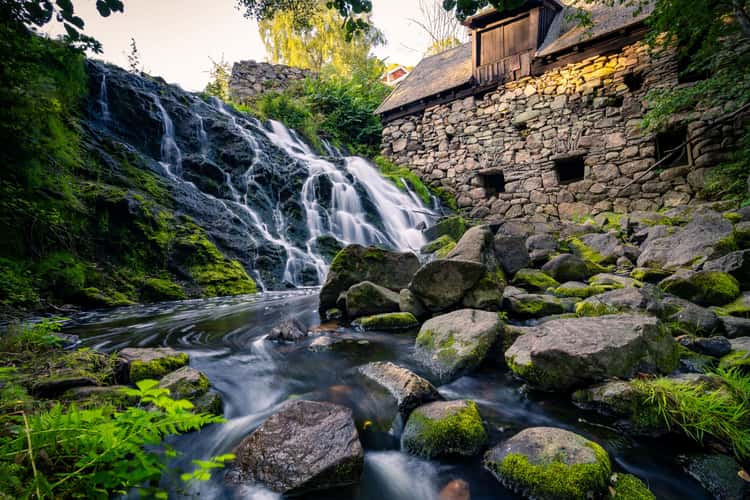 Waterfall at Röttle by