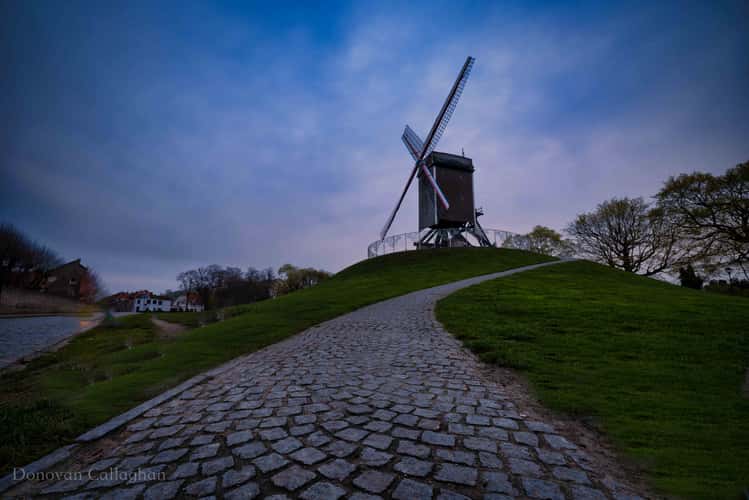 Windmills in Bruges