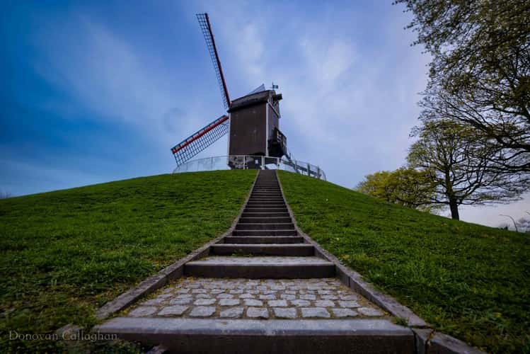 Windmills in Bruges