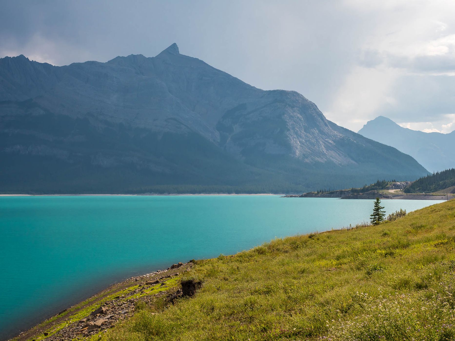 Abraham Lake Viewpoint, Canada