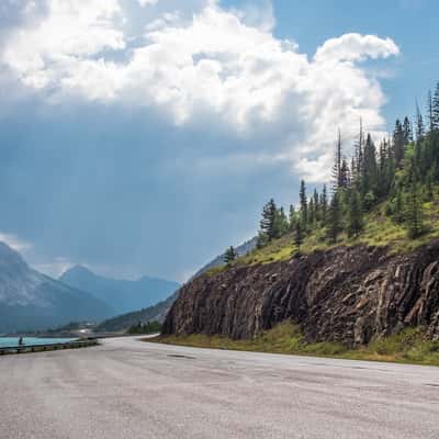 Abraham Lake Viewpoint, Canada