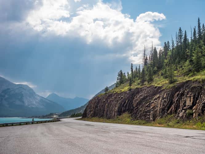Abraham Lake Viewpoint