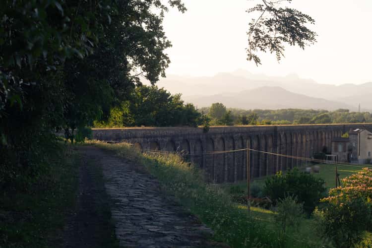 Acquedotto Nottolini, Äquadukt