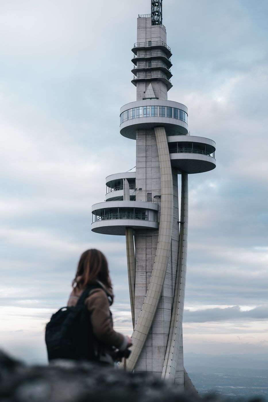AEC Telecommunication tower - Vodno, Macedonia
