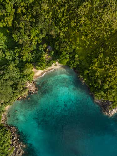 Anse Major top down