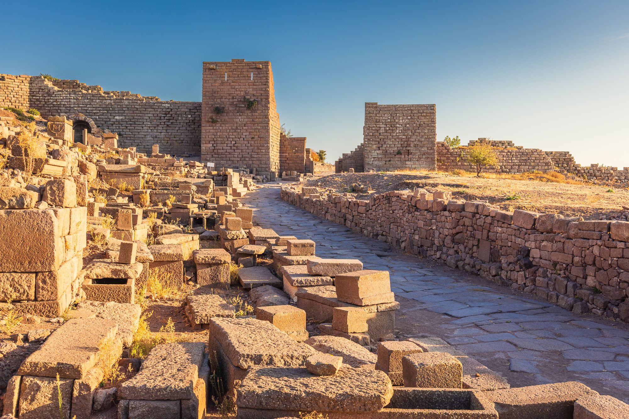Assos antic ruins, Turkey (Türkiye)