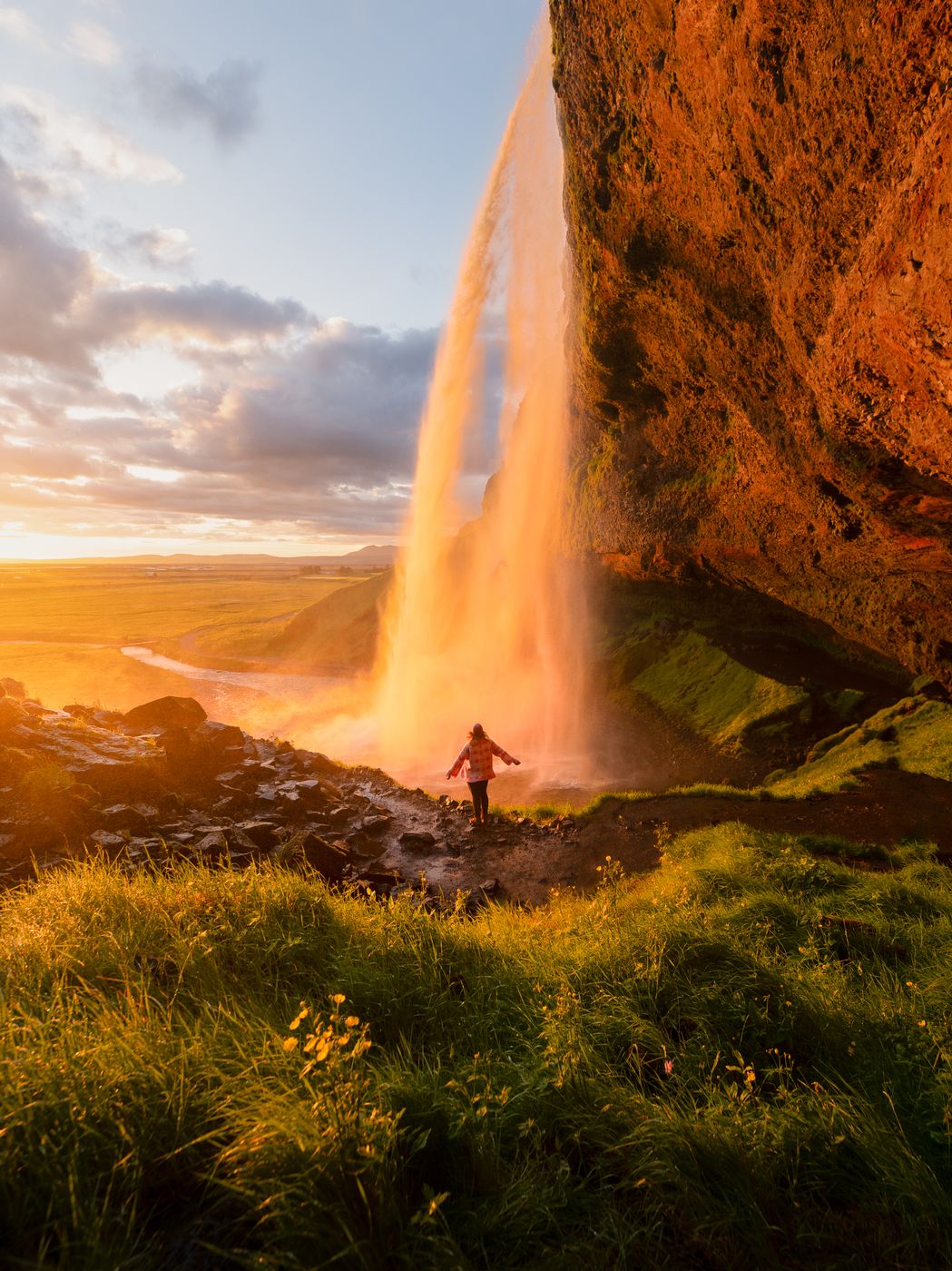 Behind Walk, Seljalandsfoss, Iceland