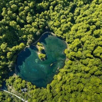 Bethmale lake, France