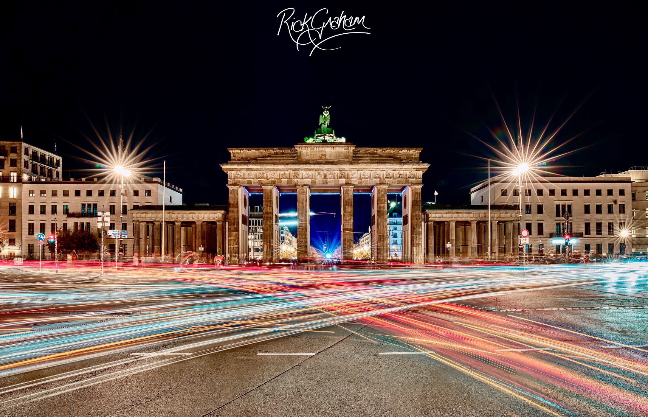 Brandenburg Gate Long Exposure, Germany