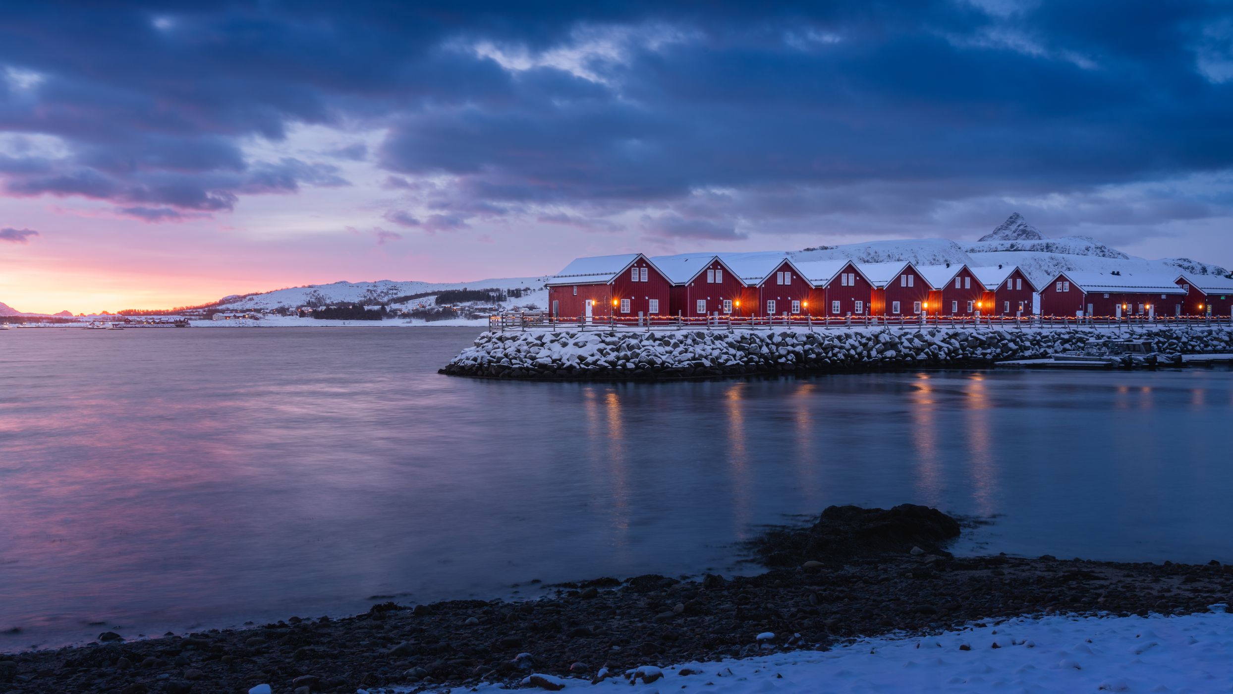 Cabins at Lofoten Base Camp, Norway